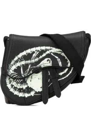 Dior Heren, Pre-owned, Zwart, Maat: ONE Size Leer