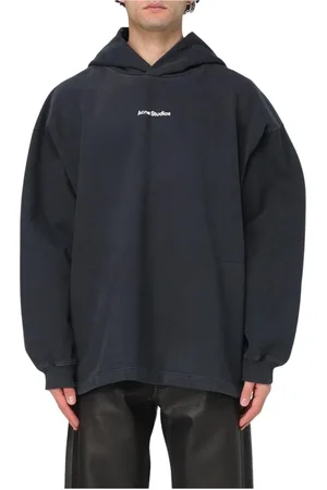 Acne Studios Heren, Sweatshirts & Hoodies, Zwart, Maat: S Katoen