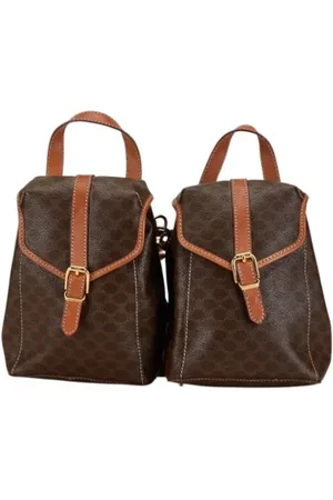 Céline Dames, Pre-owned, Bruin, Maat: ONE Size Leer
