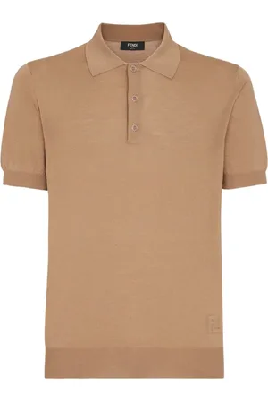 Fendi Heren, Tops, Bruin, Maat: XL Wol