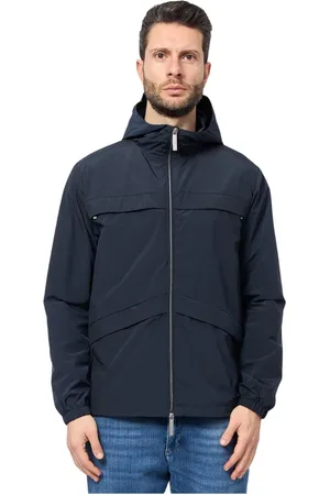 afterlabel Heren, Jassen, Blauw, Maat: 2XL