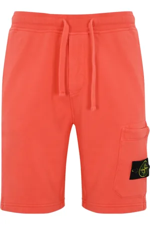 Stone Island Heren, Korte broeken, Rood, Maat: S Katoen