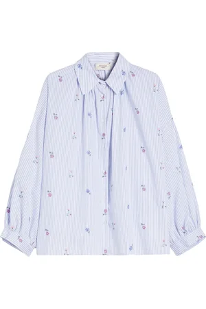 Max Mara Dames, Blouses & Shirts, Blauw, Maat: 2XS