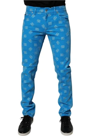 Dolce & Gabbana Heren, Jeans, Blauw, Maat: M Denim