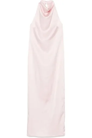 ROTATE Dames, Jurken, Roze, Maat: S Satijn