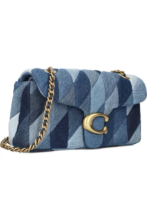 Coach Dames, Tassen, Blauw, Maat: ONE Size Denim