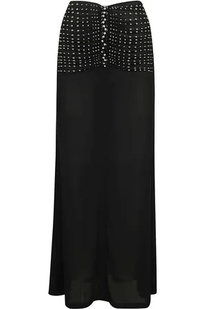 Paco rabanne Dames, Rokken, Zwart, Maat: XS