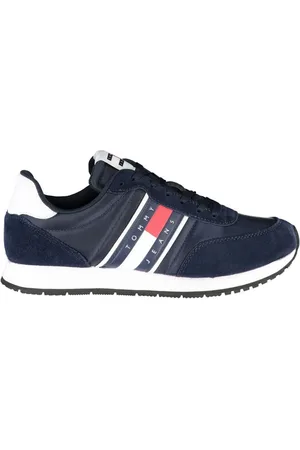 Tommy Hilfiger Heren, Schoenen, Blauw, Maat: 42 EU Poliester