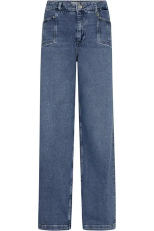 Mos Mosh Dames, Jeans, Blauw, Maat: W26 Katoen