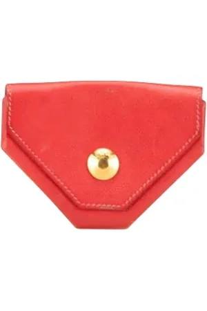 Hermès Dames, Pre-owned, Rood, Maat: ONE Size Leer