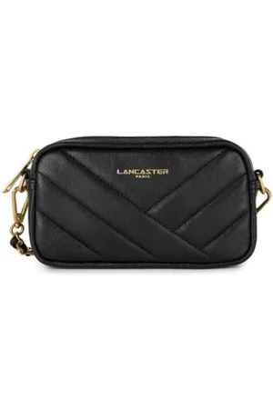 Lancaster Dames, Tassen, Zwart, Maat: ONE Size Leer