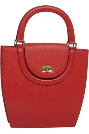 Bally Dames, Pre-owned, Rood, Maat: ONE Size Leer
