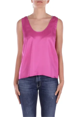 Liu Jo Dames, Tops, Paars, Maat: M Viscose