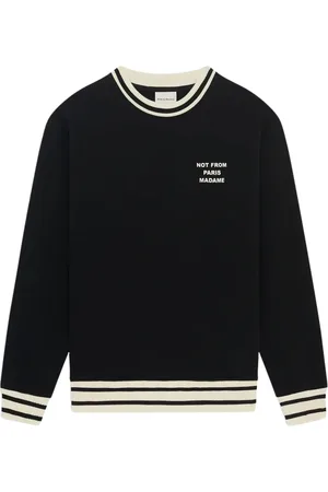 Drôle de Monsieur Heren, Sweatshirts & Hoodies, Zwart, Maat: XL Katoen