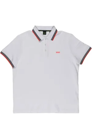 HUGO BOSS Heren, Tops, Wit, Maat: M Katoen