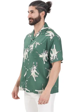 Lacoste Heren, Overhemden, Groen, Maat: XL
