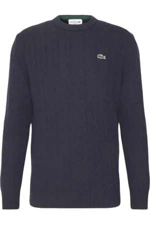 Lacoste Heren, Truien, Blauw, Maat: XL Wol