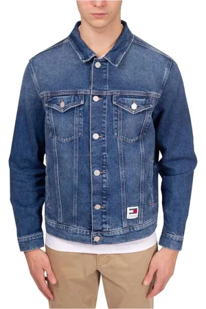 Tommy Hilfiger Heren, Jassen, Blauw, Maat: M Katoen