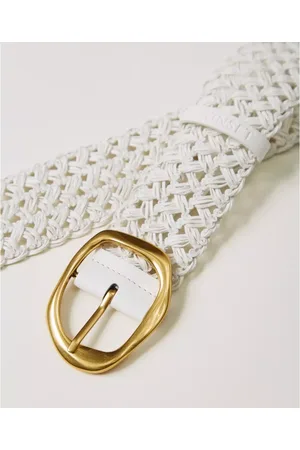 Twin-Set Dames, Accessoires, Wit, Maat: S Leer