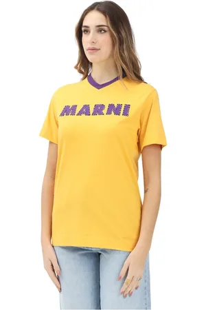 Marni Dames, Tops, Geel, Maat: XS Katoen