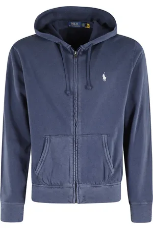Ralph Lauren Heren, Sweatshirts & Hoodies, Blauw, Maat: XL Katoen