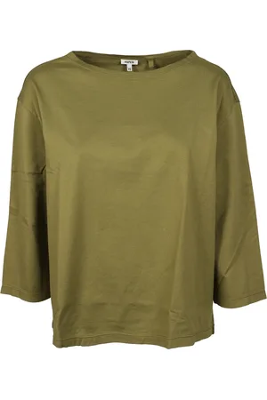 Aspesi Dames, Tops, Groen, Maat: M Katoen