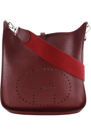 Hermès Dames, Pre-owned, Rood, Maat: ONE Size Leer