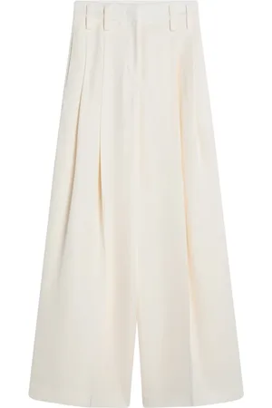 Jil Sander Dames, Broeken, Wit, Maat: S