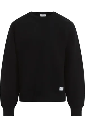 Saint Laurent Heren, Sweatshirts & Hoodies, Zwart, Maat: L Katoen
