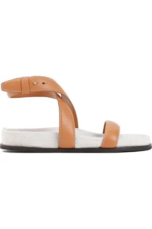 Totême Dames, Schoenen, Bruin, Maat: 36 EU Leer