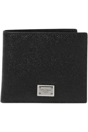 Dolce & Gabbana Heren, Accessoires, Zwart, Maat: ONE Size Leer