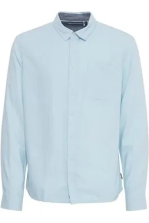 Blend Heren, Overhemden, Blauw, Maat: S