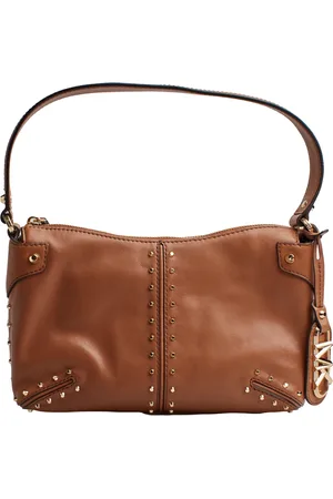 Michael Kors Dames, Tassen, Bruin, Maat: ONE Size Leer