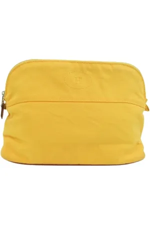 Hermès Dames, Pre-owned, Geel, Maat: ONE Size Katoen