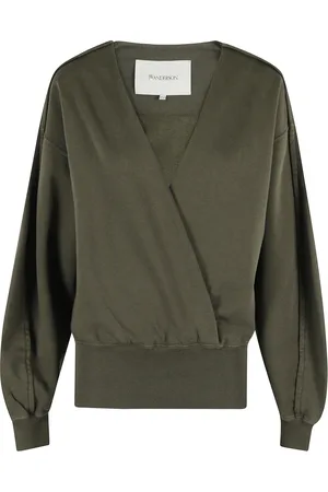 J.W.Anderson Dames, Sweatshirts & Hoodies, Bruin, Maat: M Katoen
