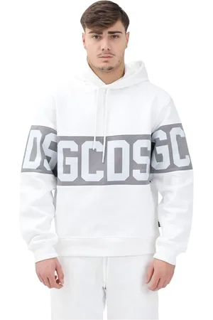 GCDS Heren, Sweatshirts & Hoodies, Wit, Maat: XS