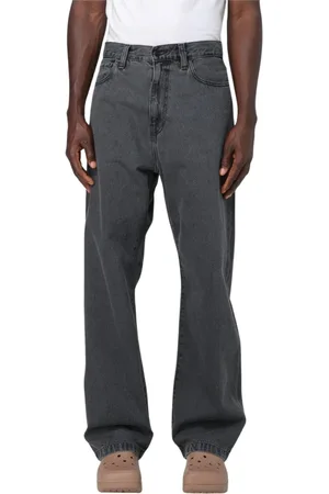 Carhartt Heren, Jeans, Zwart, Maat: W30 Katoen