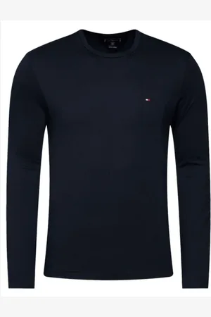 Tommy Hilfiger Heren, Tops, Blauw, Maat: XS Katoen
