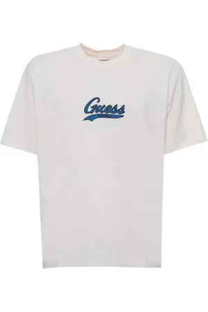 Guess Heren, Tops, Wit, Maat: M Katoen