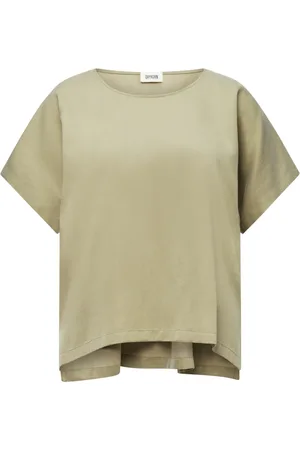 Drykorn Dames, Blouses & Shirts, Groen, Maat: L Katoen