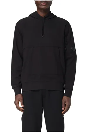 C.P. Company Heren, Sweatshirts & Hoodies, Zwart, Maat: S Fleece