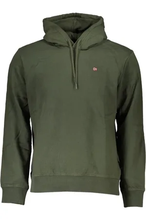 Napapijri Heren, Sweatshirts & Hoodies, Groen, Maat: S Katoen
