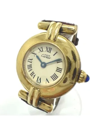 Cartier Dames, Pre-owned, Bruin, Maat: ONE Size Leer