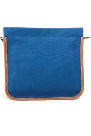 Hermès Dames, Pre-owned, Blauw, Maat: ONE Size Katoen