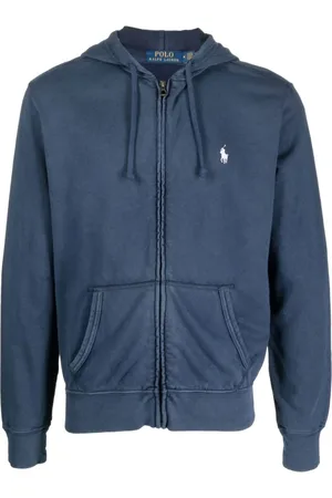Ralph Lauren Heren, Sweatshirts & Hoodies, Blauw, Maat: S Katoen