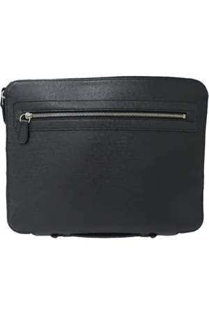 LOUIS VUITTON Dames, Pre-owned, Zwart, Maat: ONE Size Leer