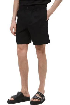 Calvin Klein Heren, Korte broeken, Zwart, Maat: W32 Katoen
