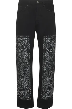 AMIRI Heren, Jeans, Zwart, Maat: W34 Katoen