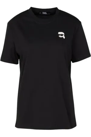 Karl Lagerfeld Dames, Tops, Zwart, Maat: S