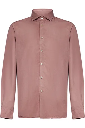 Boglioli Heren, Overhemden, Roze, Maat: 2XL